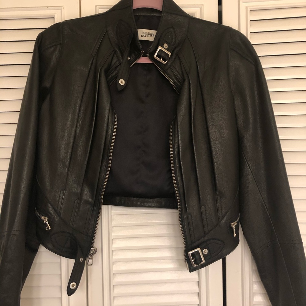 Jean Paul Gaultier Vintage leather Jacket - Picture 2 of 16